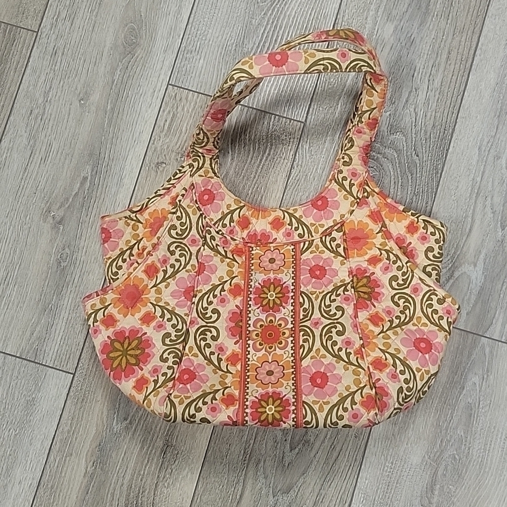 Vera Bradley Floral Printed Shoulder Bag